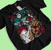 Rock Lee T-Shirt Naruto Tshirt Jiraya Shirt Madara Kakashi Itachi Uchiha Gaara