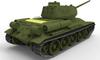 Bronco Models 1/32 Scale Soviet T-34/85 Medium Tank, Korean People's Hero No. 215, Plastic Model Kit CBM3201