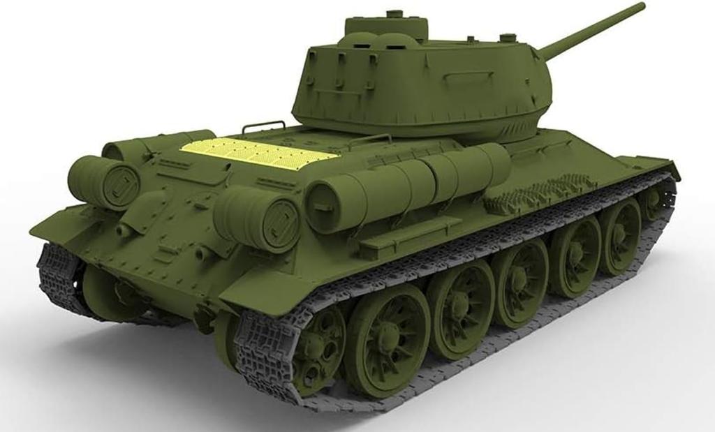 Bronco Models 1/32 Scale Soviet T-34/85 Medium Tank, Korean People's Hero No. 215, Plastic Model Kit CBM3201