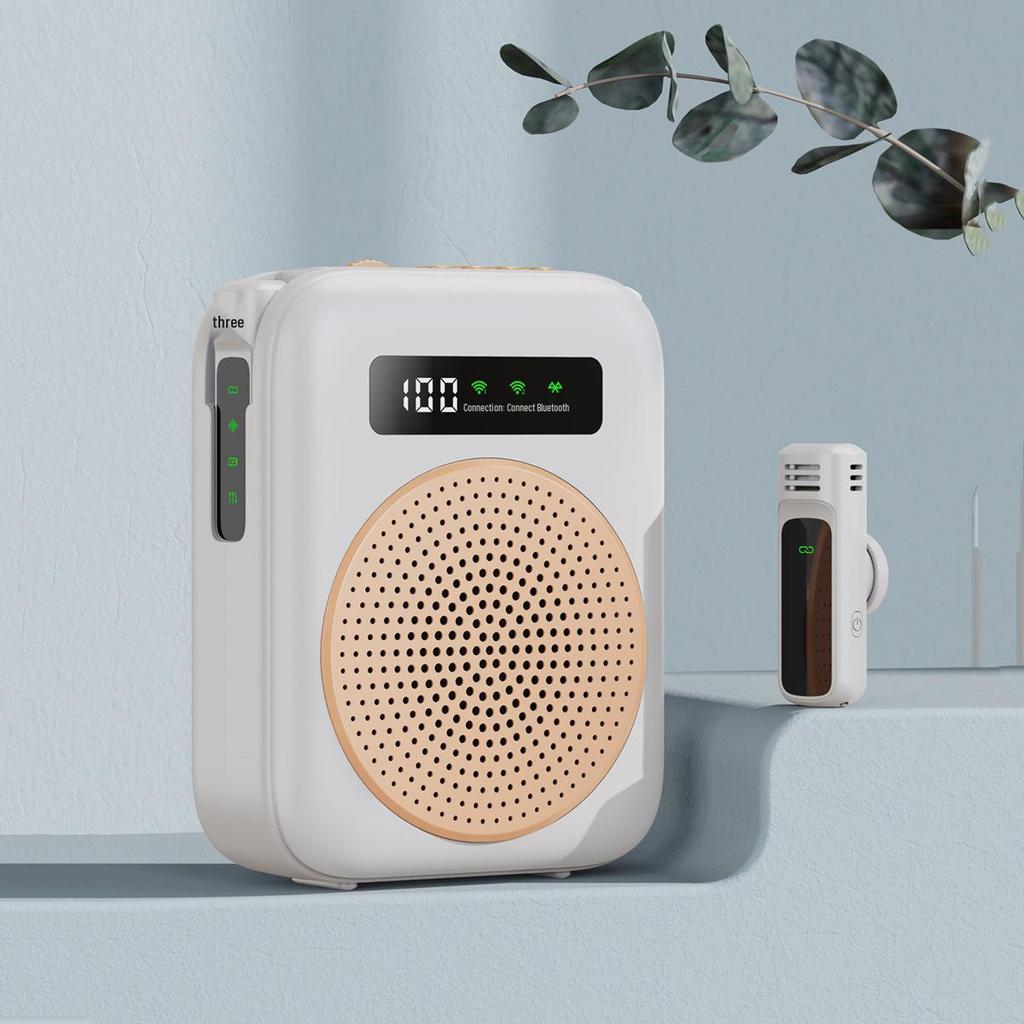 Portable Wireless Bluetooth Loudspeaker & Microphone for Teaching, Tours, and Promotions - Little Bee Megaphone