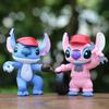 Cartoon Lilostitch Action Figure Model Doll Desktop Ornaments Decorations