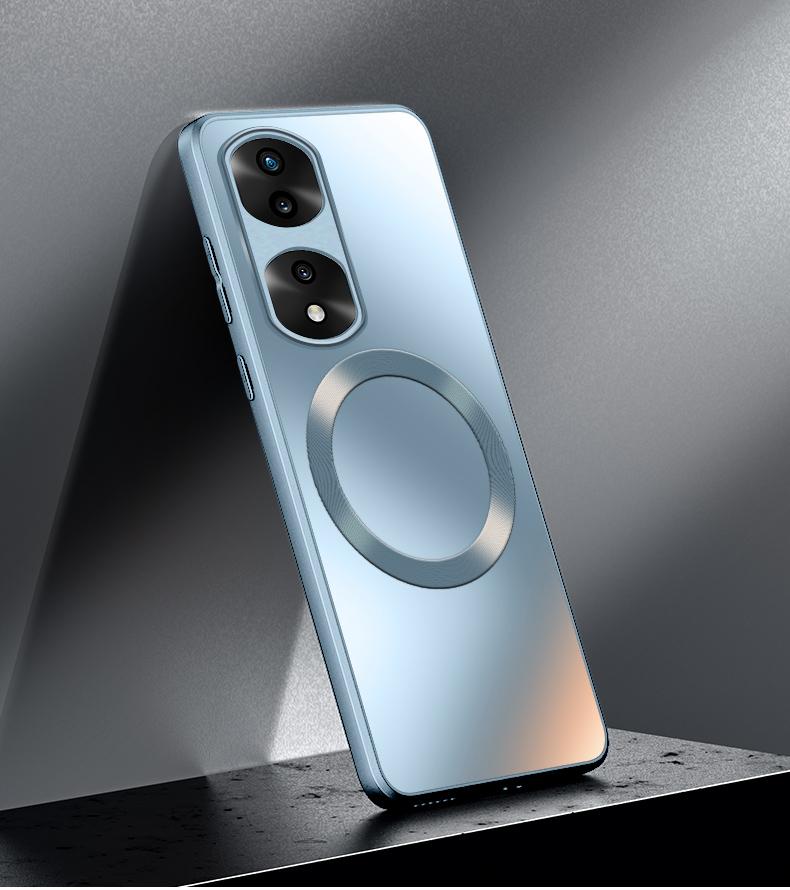 Per Huawei Honor 90 80 70 60 50 Pro Custodia Rigida Opaca Magnetica Ricarica Wireless Cover Posteriore Protettiva Custodia Per Honor X9 9X Guscio