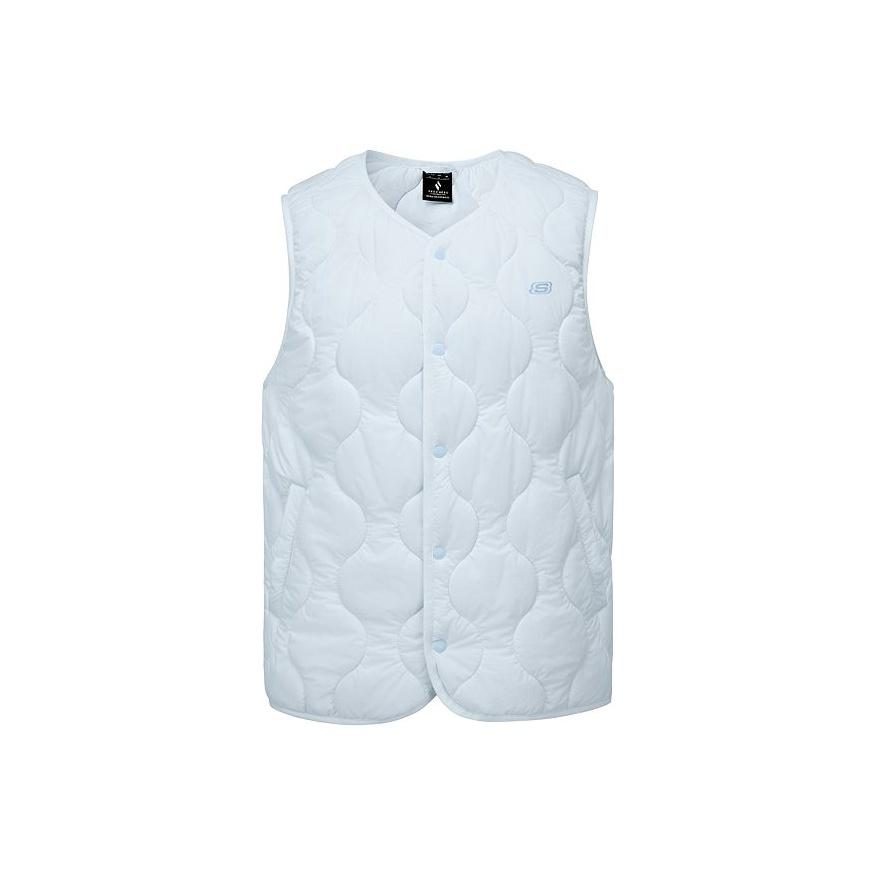 Skechers Comfortable Solid Color Simple Sleeveless Vest Unisex vest L425U092-04Q4 XS
