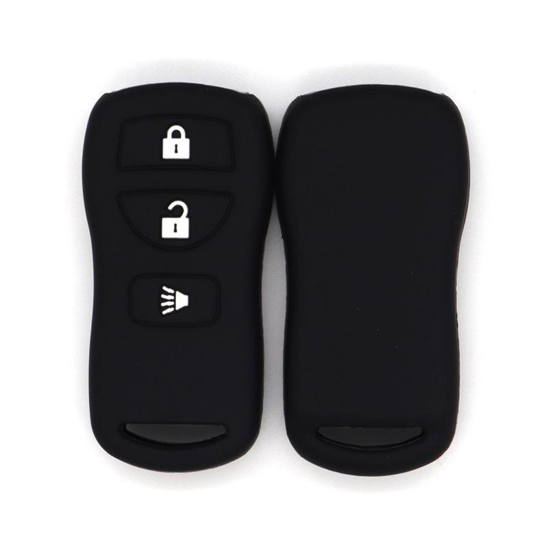 Fall-proof key cover, suitable for Nissan classic Sylphy Qashqai D50 R50XR30 Nissan New Force Qashqai car key bag чёрный