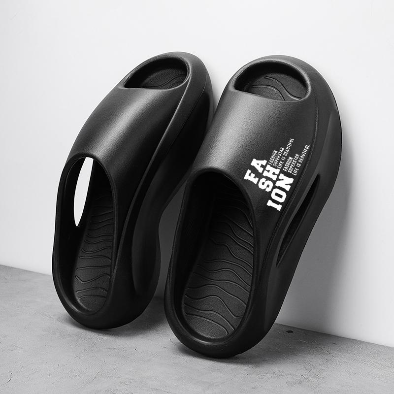 Shoes for Men Sandals Slippers for Men Thick Bottom Soft and Comfortable Non-slip Shoes Wear-resistant Ventilate Unisex Fashion