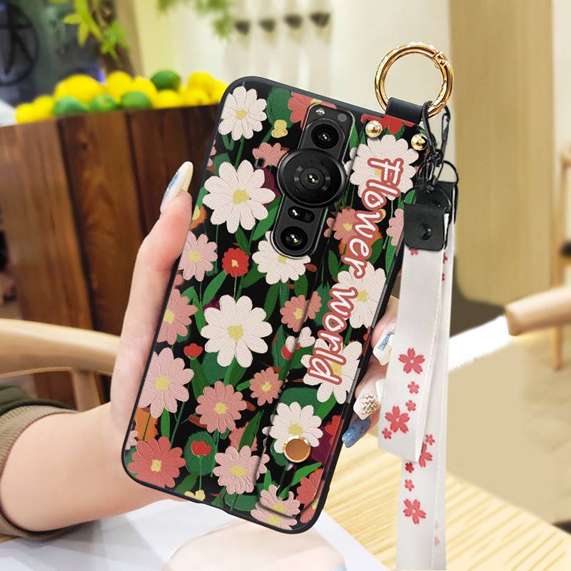 Shockproof Soft case Phone Case For Sony Xperia Pro-I Dirt-resistant Durable Back Cover Anti-dust Wristband Protective