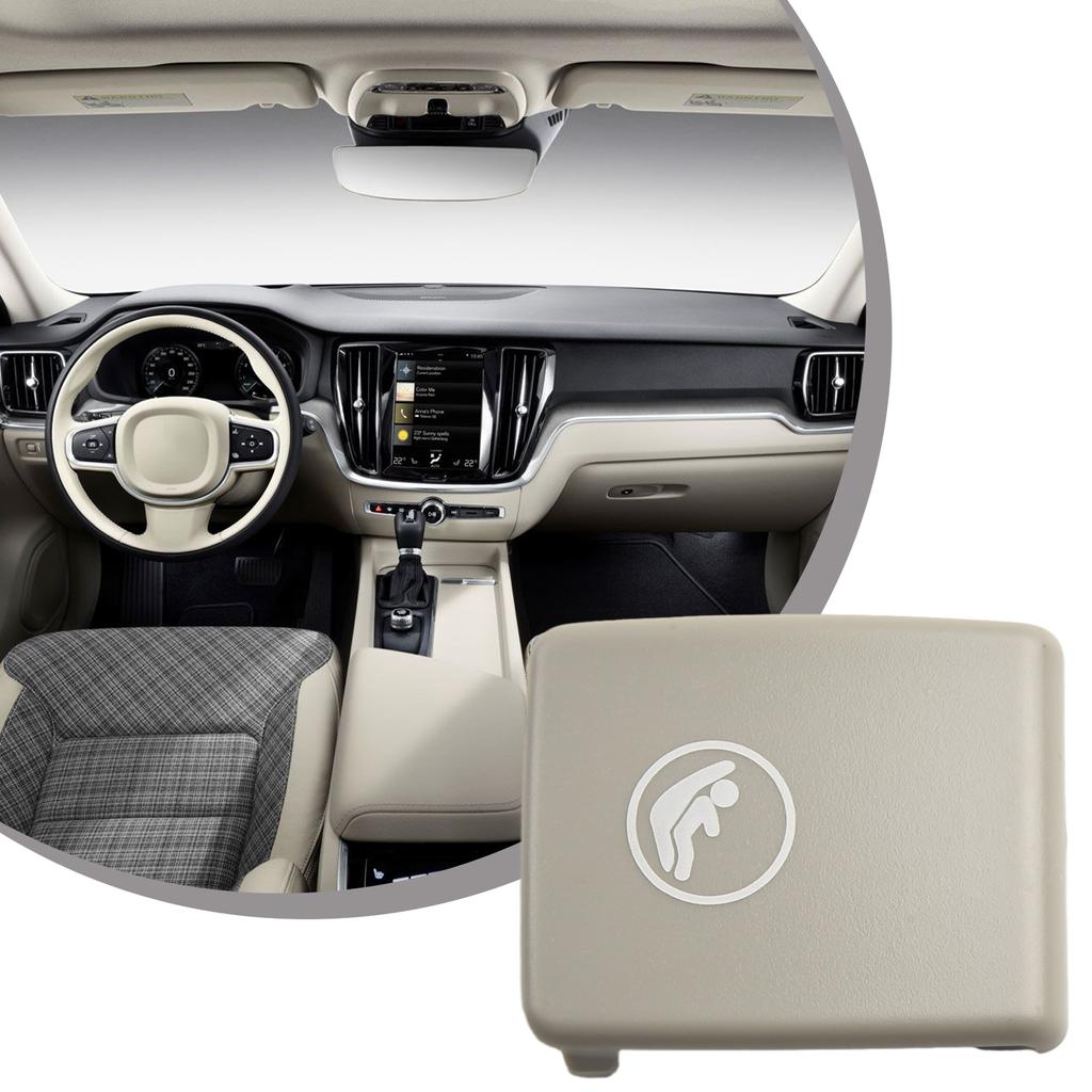Isofix Montagekappe Beige Abdeckung Für S90 V90 S60 Nagelneu