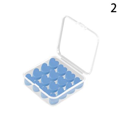 16Pcs Silicone Ear Plug Reusable Silicone Wax Earplugs Swimming Moldable Earplugs Noise Reduction Cancelling Sleeping Protection