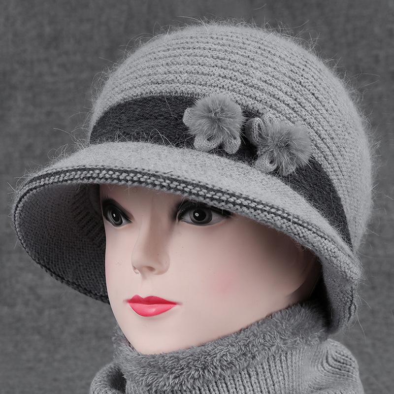 

Зимняя шапка женская теплая универсальная шляпа-ведро осенне-зимняя бархатная велосипедная от холода one size elastic