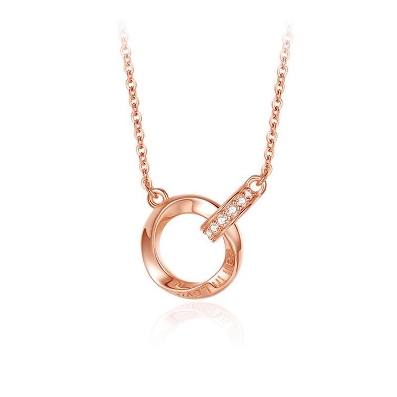 Mobius Rotating Love Pendant Necklace - Valentine's Day Gift