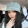 Show small facial features Fisherman hat Retro style Stack Cap New Bucket Hat