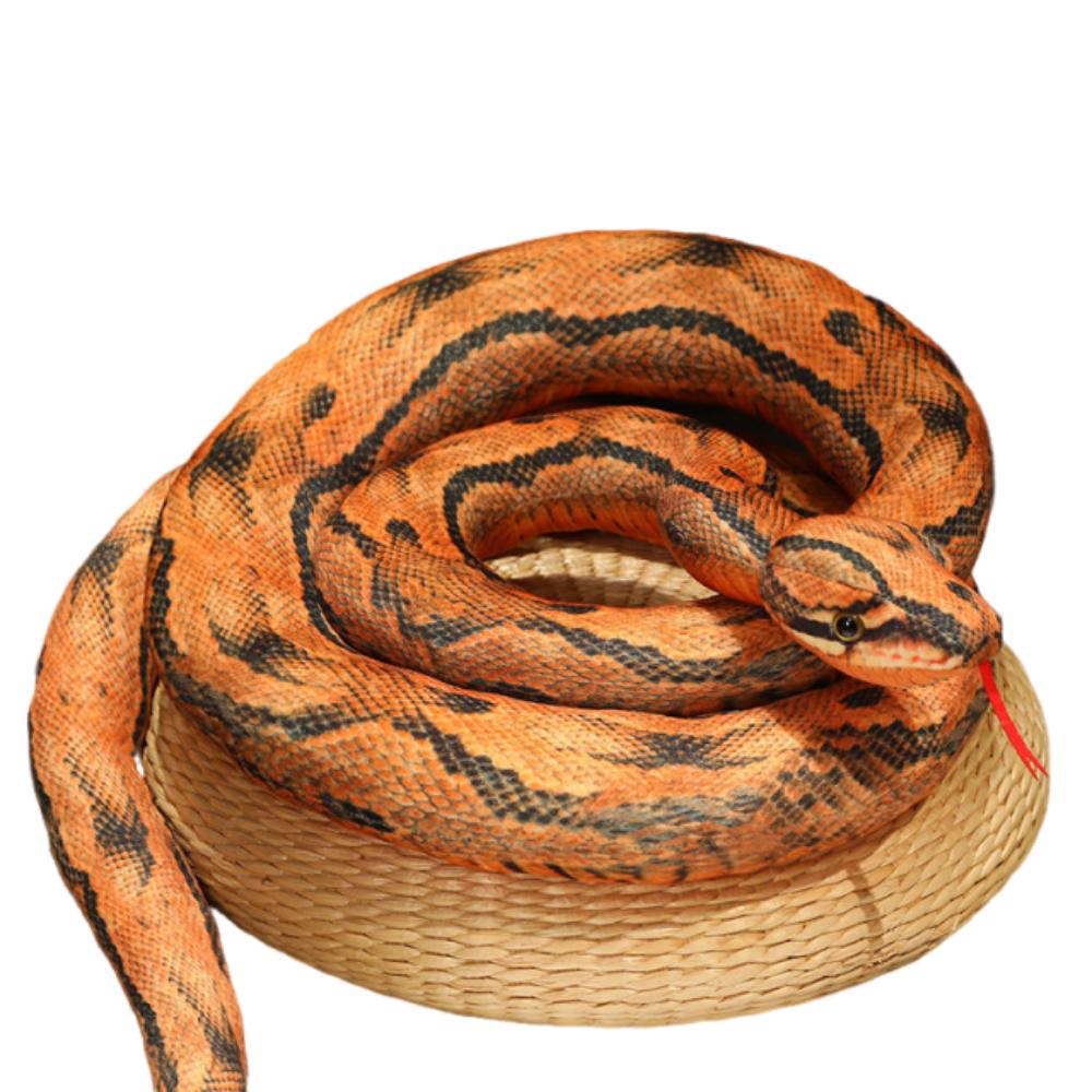 

Soft Artificial Python Plush Toy 160cm Stuffed Animal Doll Home Decoration Style B
