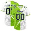 Custom Split Personalized Lightning Pattern Football Jersey Personlized Team name and you name, number V-Neck T-Shirts
