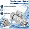 3/4Inch Male Female Thread Connector Brass Ball Valves Garden Hose Shut Close Valves Pipe Fitting With Thickened Handle