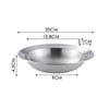 Stainless Steel Anti-Scald Thickened Bowl for Noodles, Rice, and Crawfish with Custom Logo.