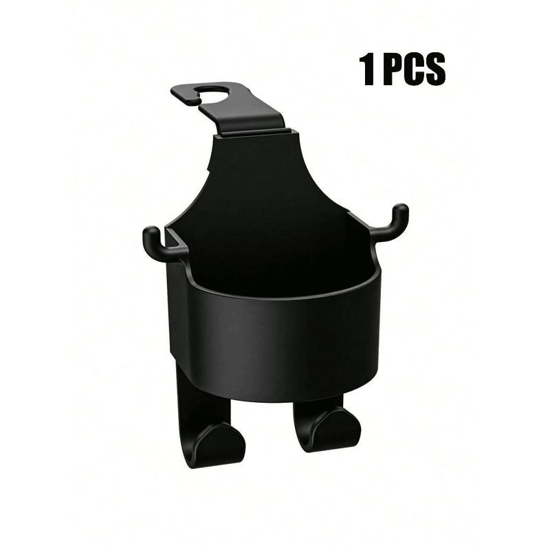 

1pc Multifunctional Car Seat Back Hook, 2-In-1 Car Hook With Cup Holder, Car Interior Accessories 1pc[Sturdy and Durable]Black разноцветный