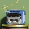 Mini Reproductor Retro Grabadoras de Cinta Pequeño Reproductor de Música para Entretenimiento en Movimiento Grabación Escuchas Casuales