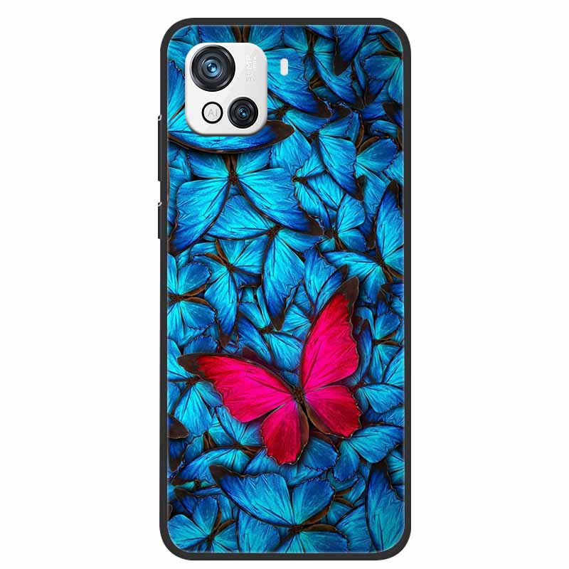 Per Custodia Oscal C80 Animali Morbido Silicone TPU Cover Posteriore per Blackview Oscal C80 Antiurto Protettiva Moda Capa