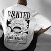 2026 New One Piece Tshirt  Loose Fit Suitable for Both Men and Women Officially Licensed Cotton Tshirt for Anime Wear