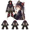 Stylish Genshin Impact Hutao Cosplay Costume Uniform Chinese Style Cutecostume For Halloween Party