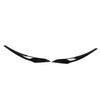 1 Pair Headlight Eyebrow Left Right UV Protection Front Light Eyelid Cover Fit for 1 Series F20 F21 Pre‑Facelift 2011