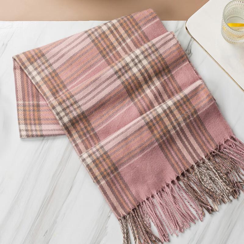 Aisiyalan Skin-Friendly Plaid Scarf