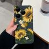 For Huawei Nova Y90 4E 5T Y70 Y72 6 7 8 9 SE Y61 Pura 80 Pro Soft Silicone Phone Covers Beautiful Sunflower Patterns Anti Slip Shell For Huawei Casing