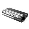 Solar Luminous Temporary Car Parking Sign - Digital Phone Number Plate Ornament