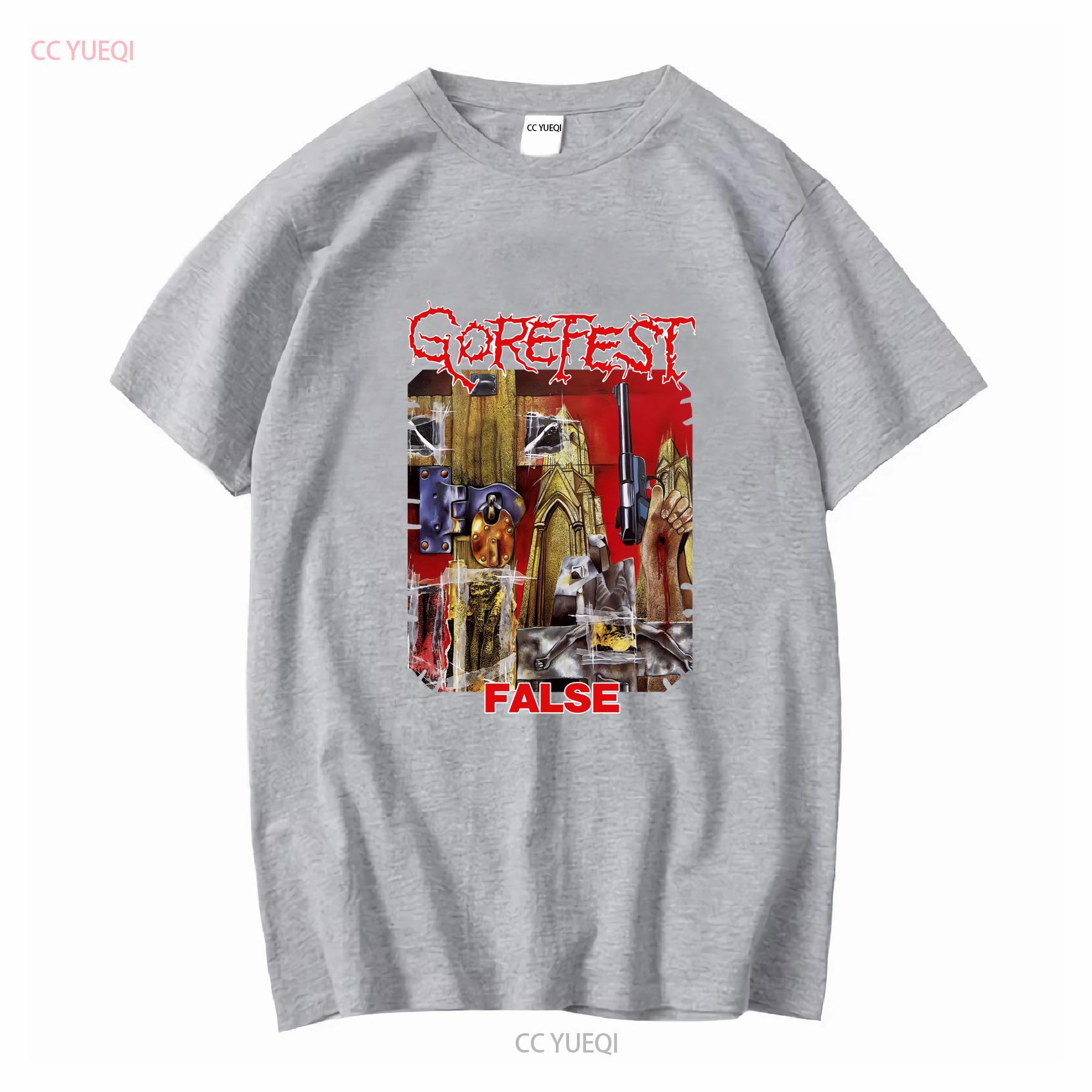 New GOREFEST False Classic Popular Premium MAN WOMAN T Shirt SIze S 5XL long or short sleeves vintage Washed Unisex Casual S