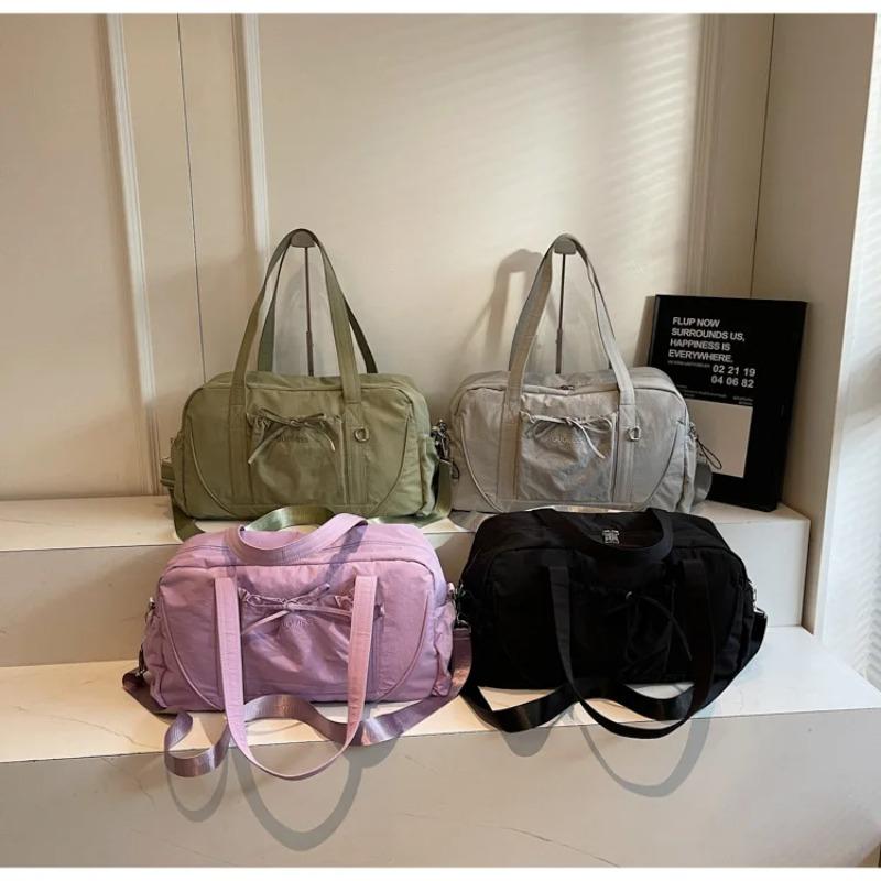 Neue Reisetasche Großes Fassungsvermögen Schulter Tragbar Gepäcktasche Reiseaufbewahrungstasche Bordtaschen Sport-Fitness-Taschen für Damen