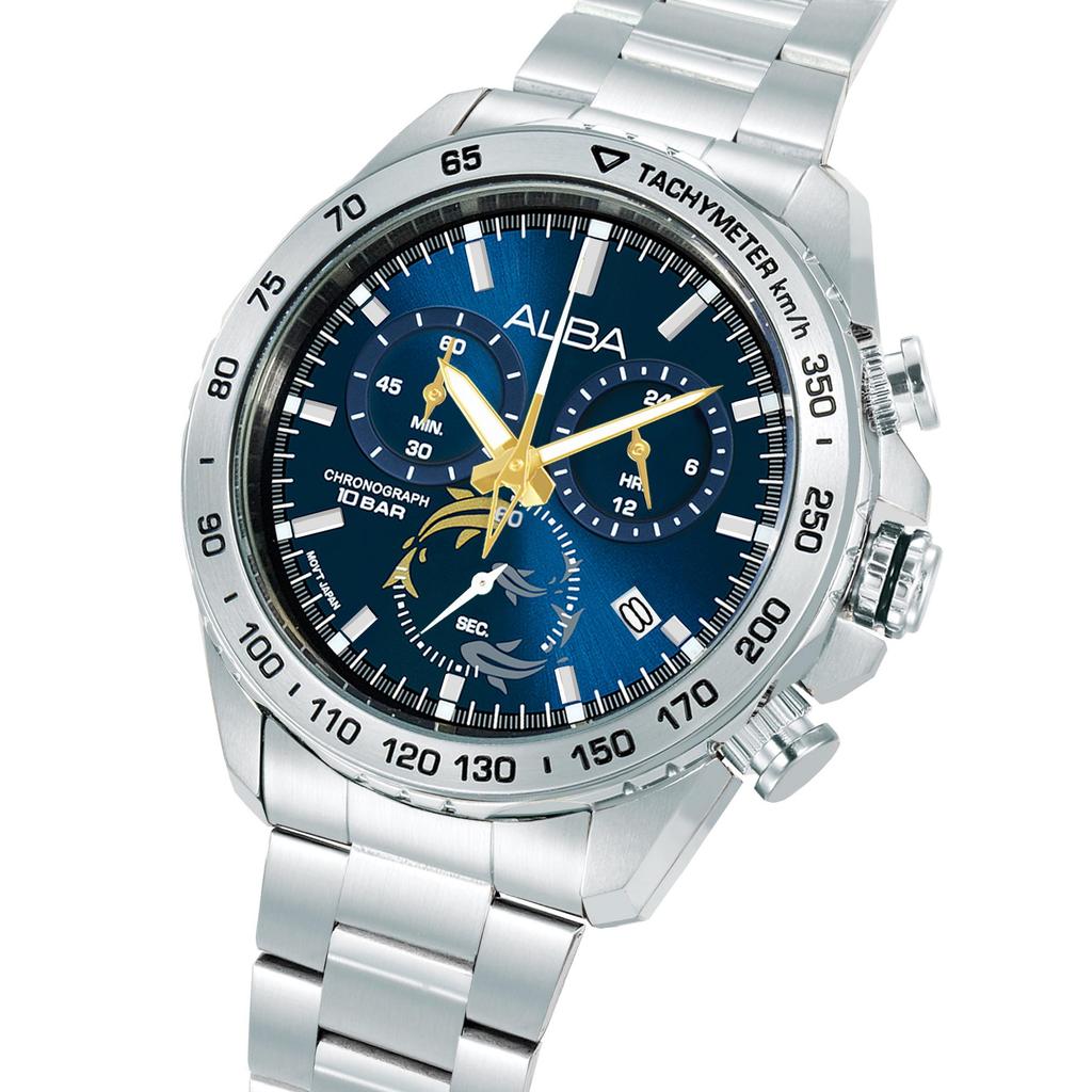 ALBA (From Seiko) SIGNA Blue Dial Chronograph Men’s Watch AX7015X1