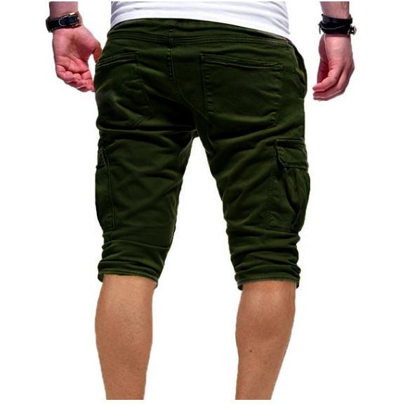 Men's Summer Casual Multi-Pocket Workwear Shorts Set