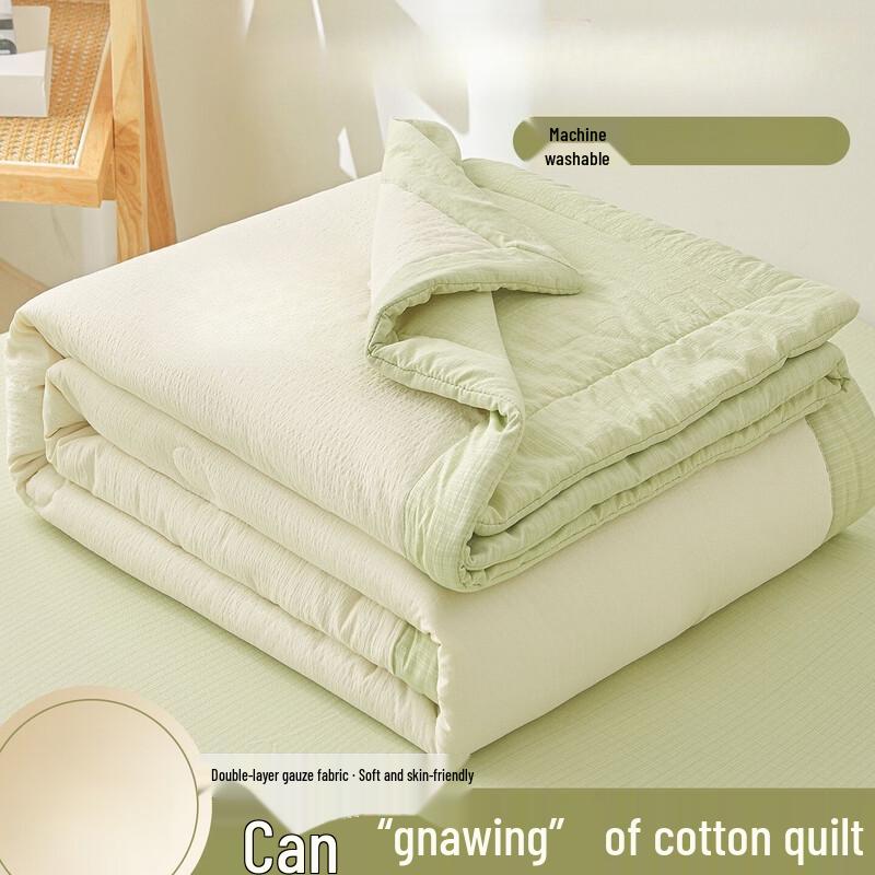 LISM Double Layer Gauze Summer Quilt