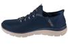 Skechers Slip-Ins Summits - High Range, marineblaue Herren-Sneaker