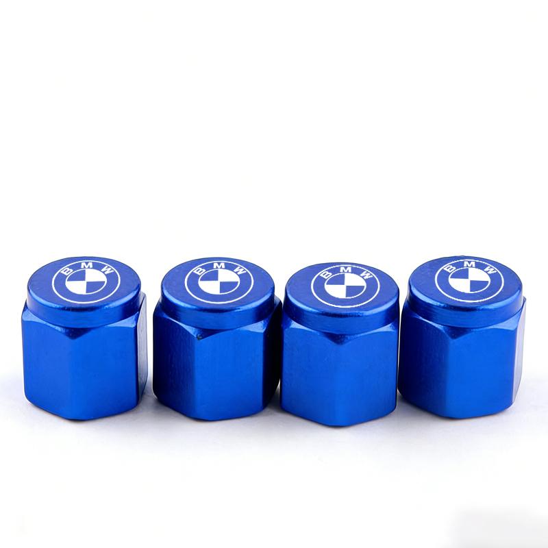 NTSM5 Metal Car Styling Wheel Tire Air Valve Caps Stem Cover For BMW X1 X3 X5 X6 1 2 3 5 7 Series F15 F16 F20 F22 F30 F32 G30 Sticker