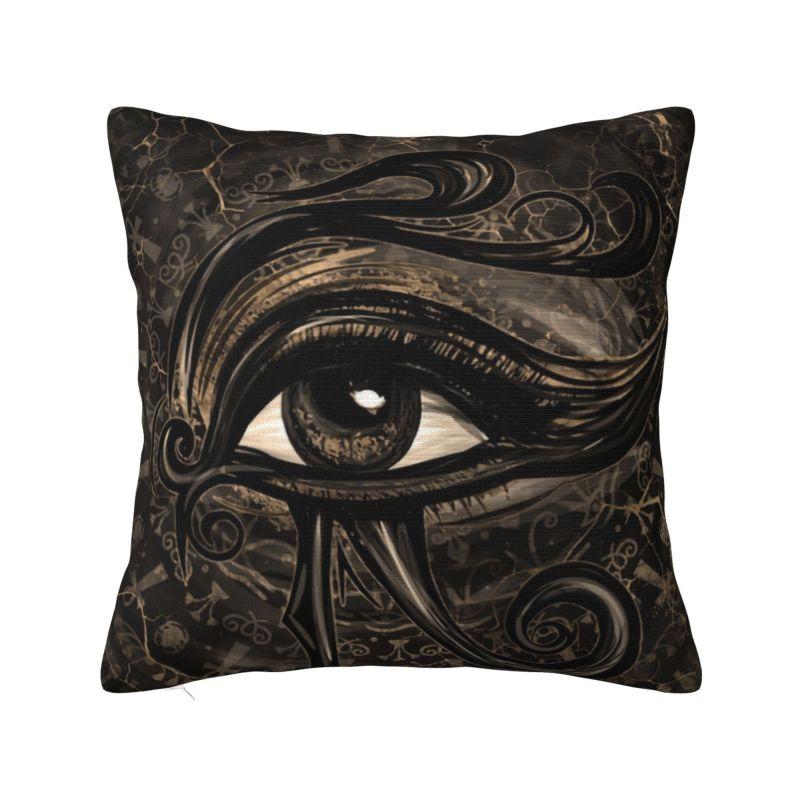 King Tut Golden Pillow Case Decoration Luxury Ancient Egypt Pharaoh Tutankhamun Cushions for Sofa Square Pillowcase 30x30cm 12x12in