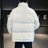 Stand-up Collar Down Jacket Men's Winter Thickened Warm and Cold 50% White Duck Down Casual Cold-proof High-end Jacket