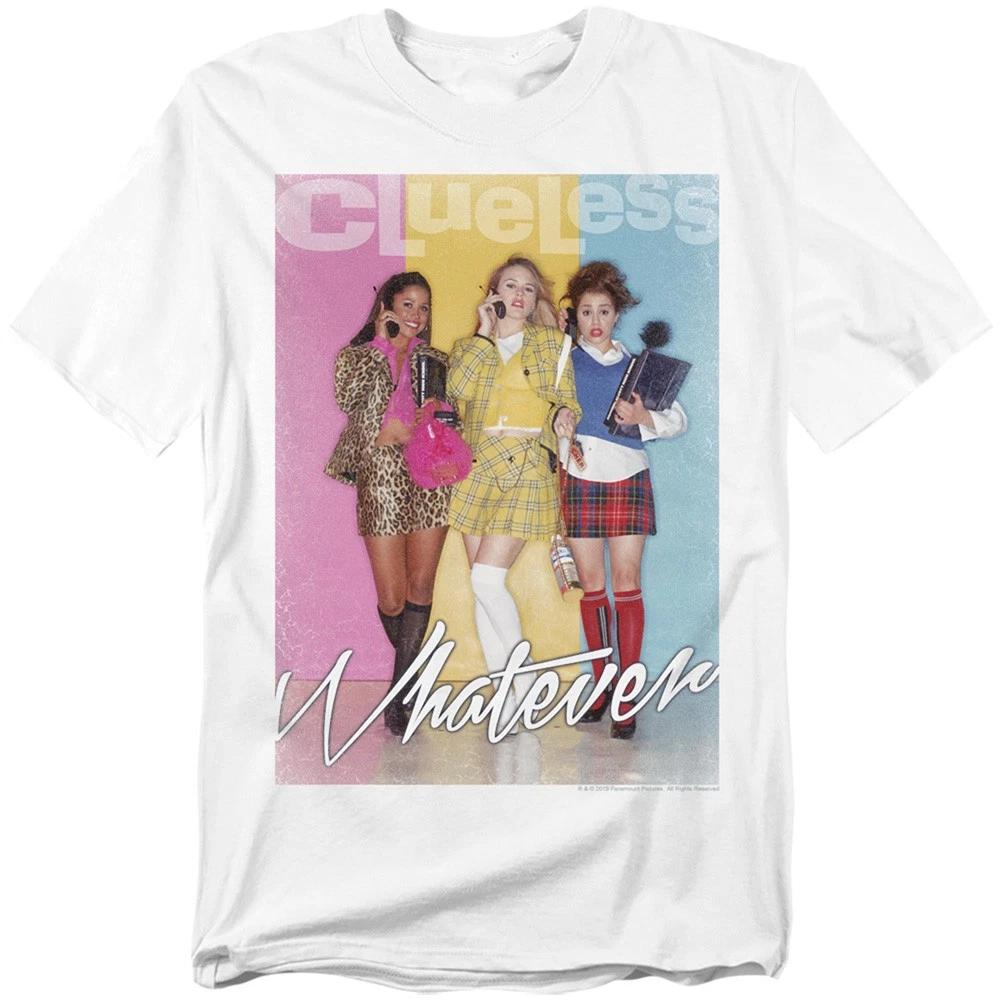 Clueless - Whatever -  Unisex Short Sleeve Children s T-shirt - White 140