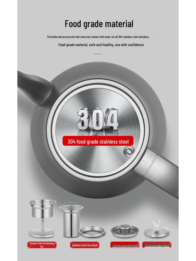 Till Yi Automatisk Dubbelvatten Elektrisk Vattenkokare med Konstant Temperatur - Integrerat Te-bordset