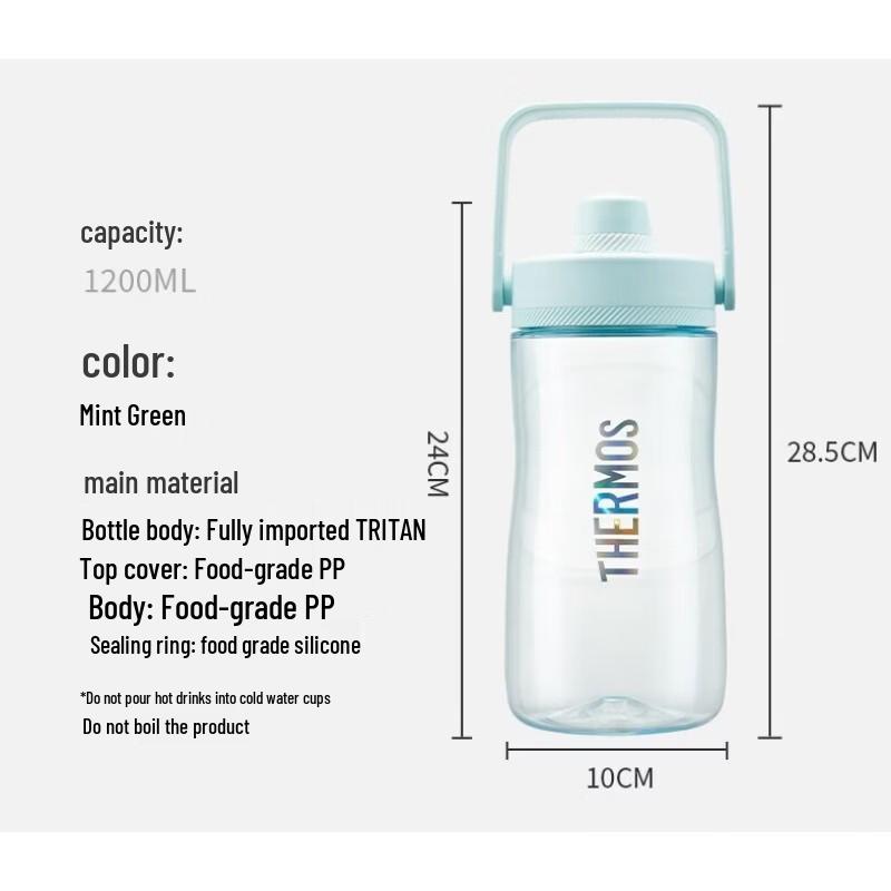 Thermos TCSP Tritan Sports Water Bottle 1200ml