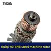 Ruiqi 7614NB 7-Tooth Steel Rotor Motor for 355/350 Cutting Machine