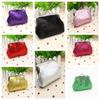 Portable Card Holder Sequin Coin Purse Money Bag Storage Bag Small Purse Bag Kiss Clasp Lock Handbag Clutch Lipstick Bag Male