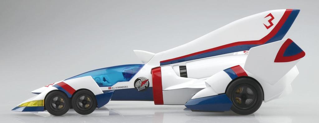 Aoshima Bunka Kyozai Cyber Formula Ishzak Karl Richter Von Randle Scale Plastic Model No.10 00-X3/II 1/24