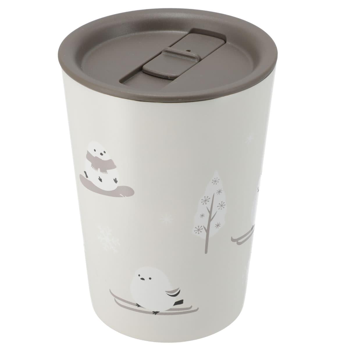 NITORI Stainless Steel Tit 2111100021944 3-WAY Tumbler, Long-tailed Design, NG08,