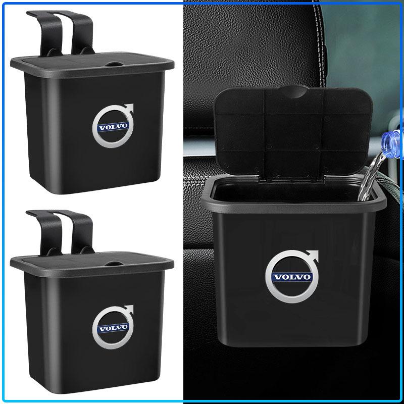 Car Seat Back Hanging Trash Can Storage Case Rear Row Organizer For Volvo 240 C70 S40 S50 S60 S70 S80 S90 V40 V50 V60 V90 XC40 XC60 XC90 Vnl Truck