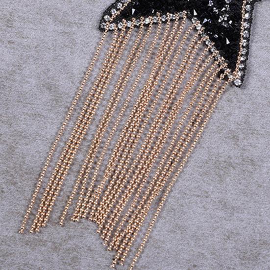 Exquisite Clothes Patch Rhinestone Inlaid Anti-fade Decorative