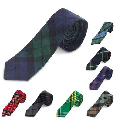 Corbata de Tartán Escocés para Hombre Atuendo Tradicional de las Tierras Altas