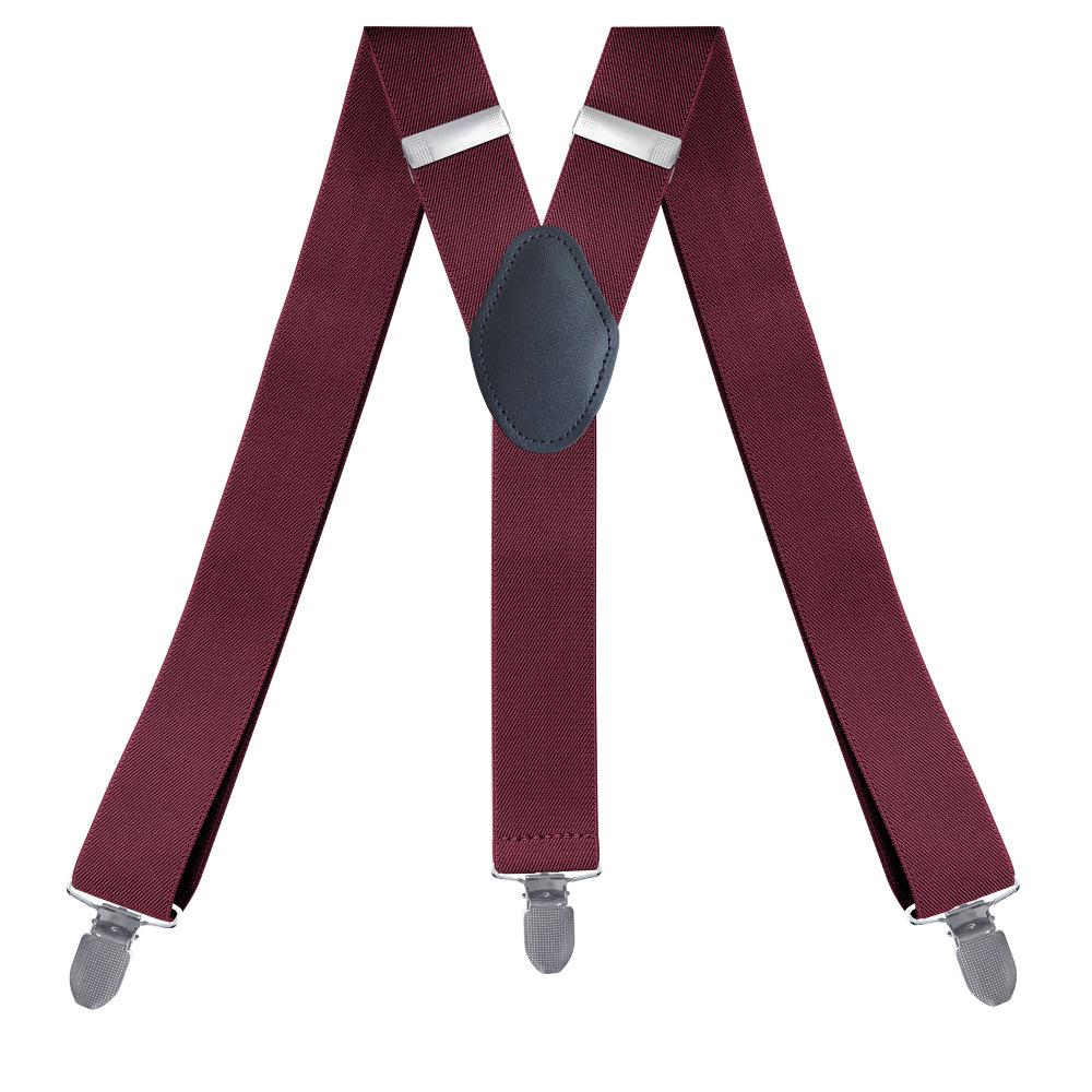Man's Suspenders Fashion Braces  New Adjustable Suspenders Strong 3clasps Casual Male Suspenders