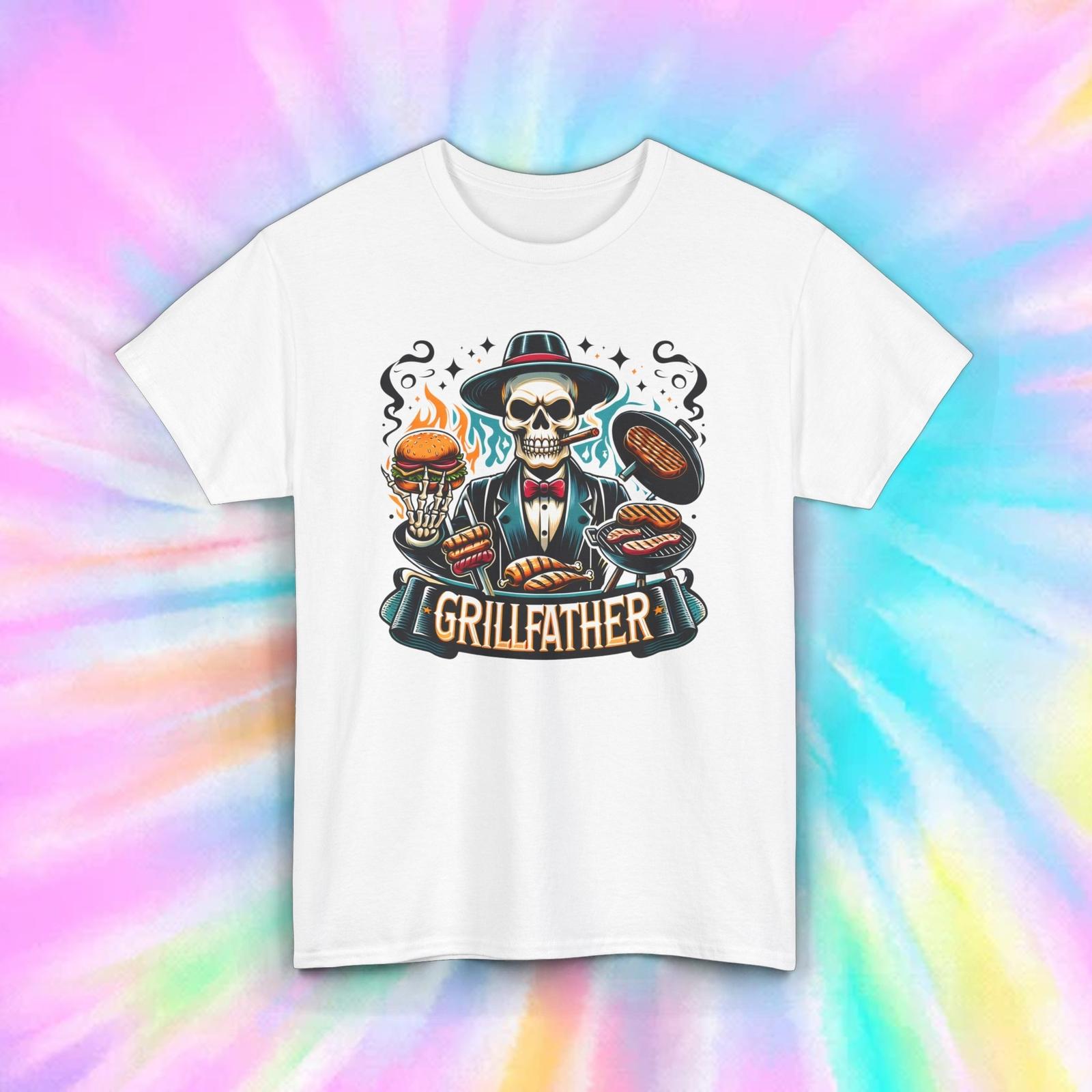 

Grillfather Shirt | Funny BBQ Skeleton Design | Grill Master Tee S-5XL S разноцветный