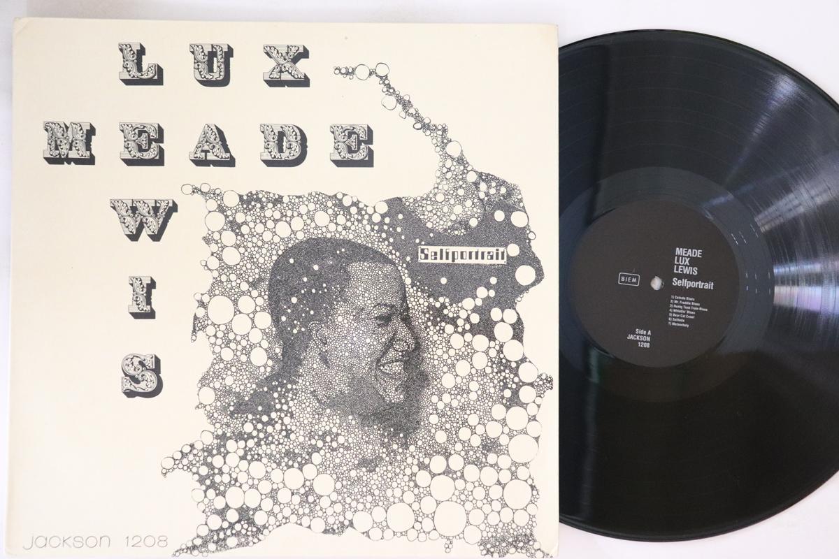 

LP Record MEADE LUX LEWIS Selfportrait 1208 JACKSON Germany Blues Used